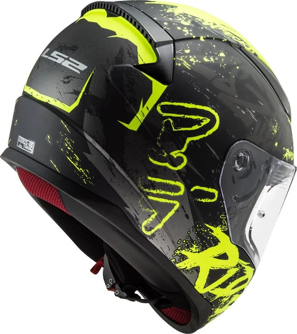 LS2 FF353 Rapid Naughty Helmet, black-yellow, Size L