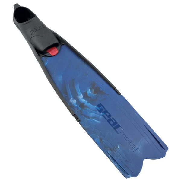 Seac Motus Camo Blue Spearfishing Fins - 9.5-10