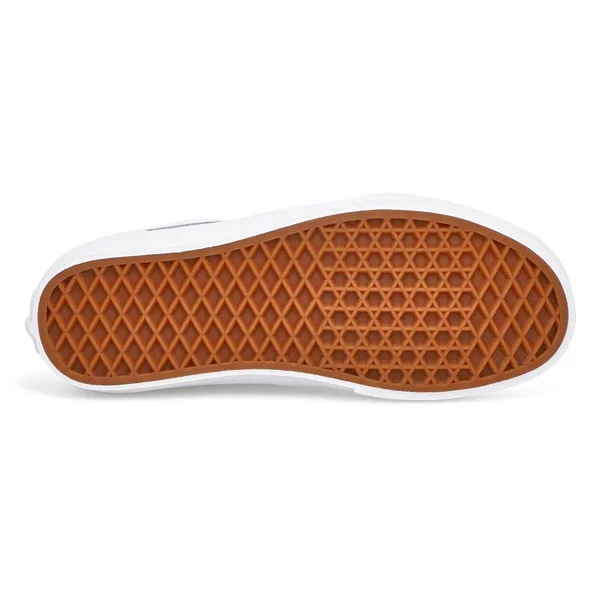 Vans Ward Deluxe Leather White Women's Shoes - Size: 6