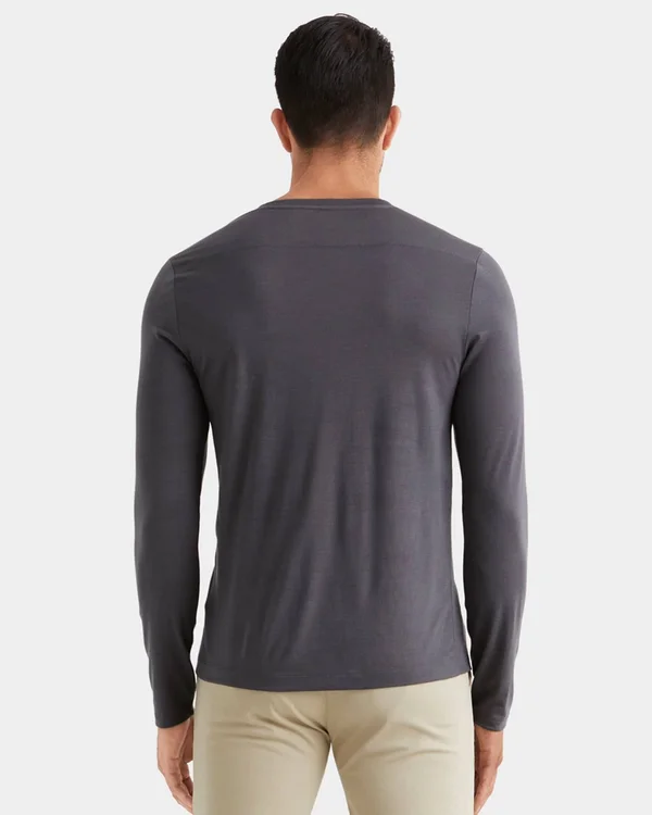 Men's Rhone Trek Wool Blend Henley - Size Small - Green
