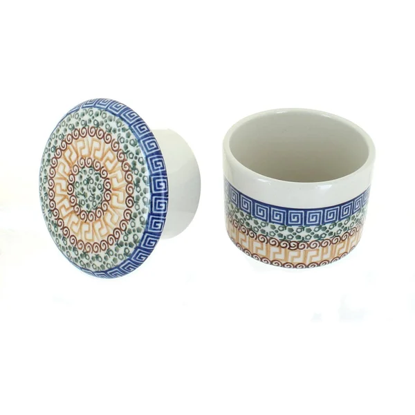 Ceramika Artystyczna Athena French Butter Dish Polish Pottery