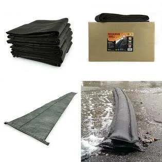 Quick Dam 10 ft. Flood Barriers Quick Dams Expand Absorb Contain Divert Water 12 per Box QD610-12