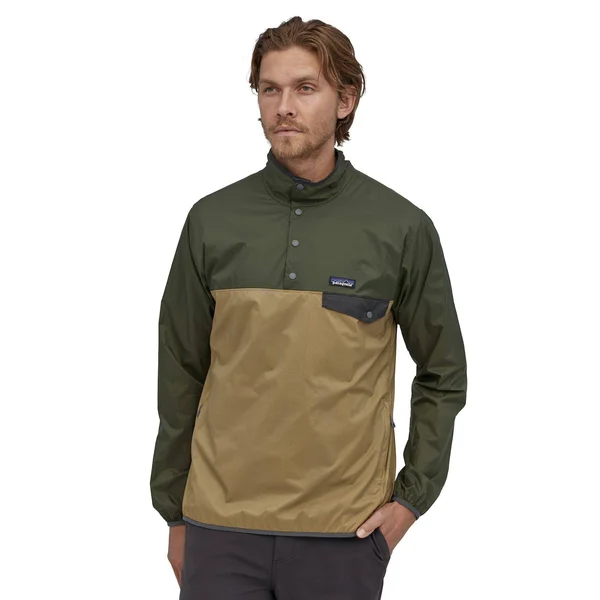 Patagonia Houdini Snap-T Pullover - Men's Classic Tan, L