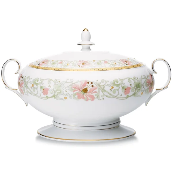 Noritake Blooming Splendor 70 oz. Covered Vegetable Bowl