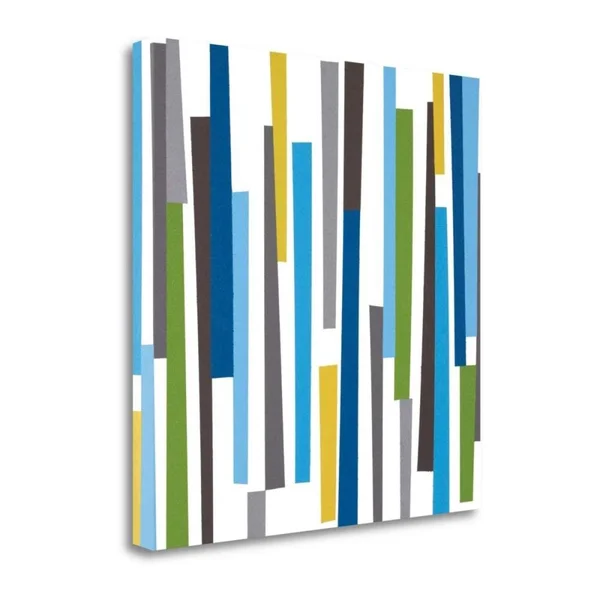 24x22 x 24x22 Pick - Up Sticks by Isabel Lawrence Fine Art Giclee Print