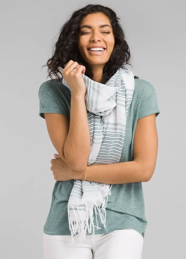 Prana Cozy Up T-Shirt - Women's Charcoal Heather - M