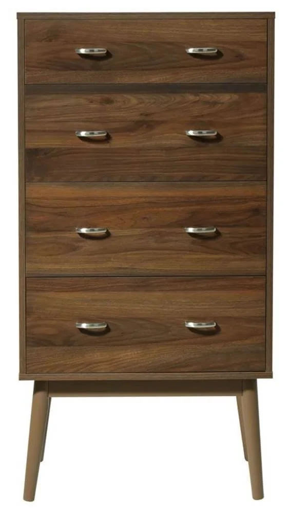 4D Concepts Montage Midcentury 4 Drawer Chest