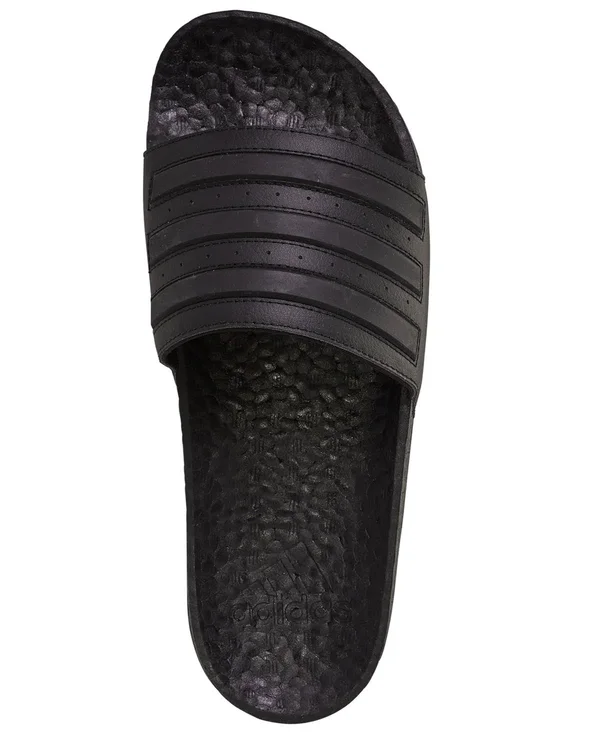 Adidas Men's Adilette Boost Slides, Black