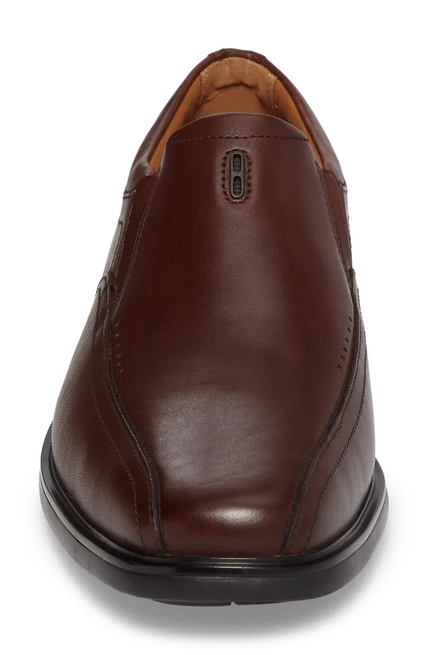 Clarks Men's Unsheridan Go Loafer Brown Leather 10 W