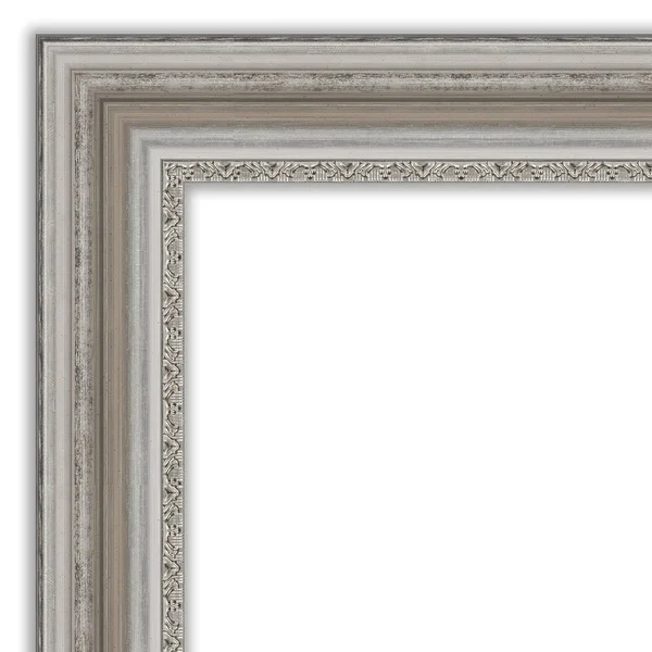 The Gray Barn Parlor Silver Bathroom Vanity Wall Mirror - Large (34 x 28-inch)