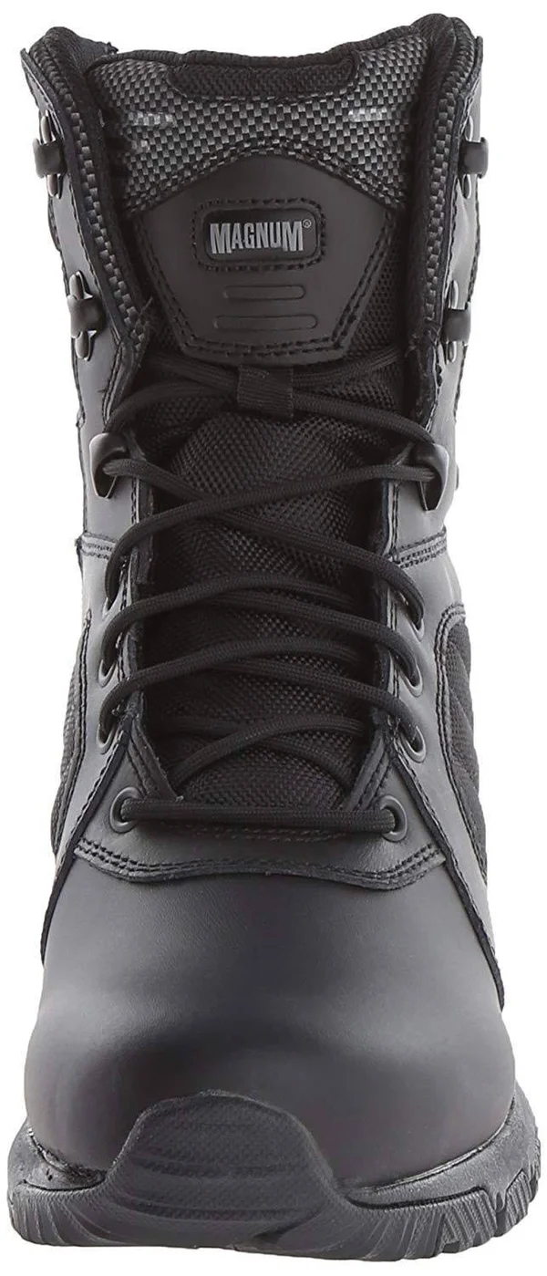 Magnum Men's Response III 8.0 Side Zip, Black Leather