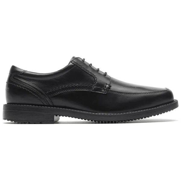 Men's Rockport Style Leader 2 Apron Toe - Size: 8, Black