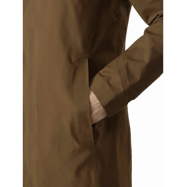 Arc&teryx Keppel Trench Coat Men's (Black II, Small)
