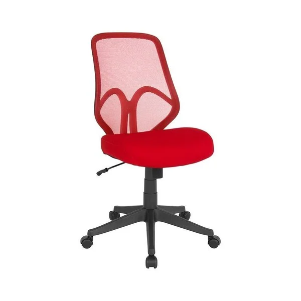 Offex Contemporary High Back Red Mesh Swivel Office Chair OFX-473868-FF