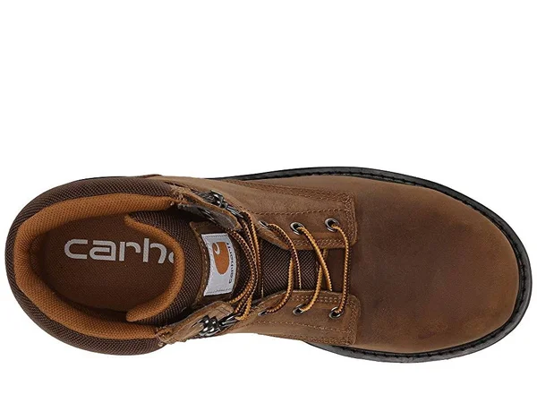 Carhartt CMW6274 6x22 Steel Toe Work Boot 8.5 Men's Brown