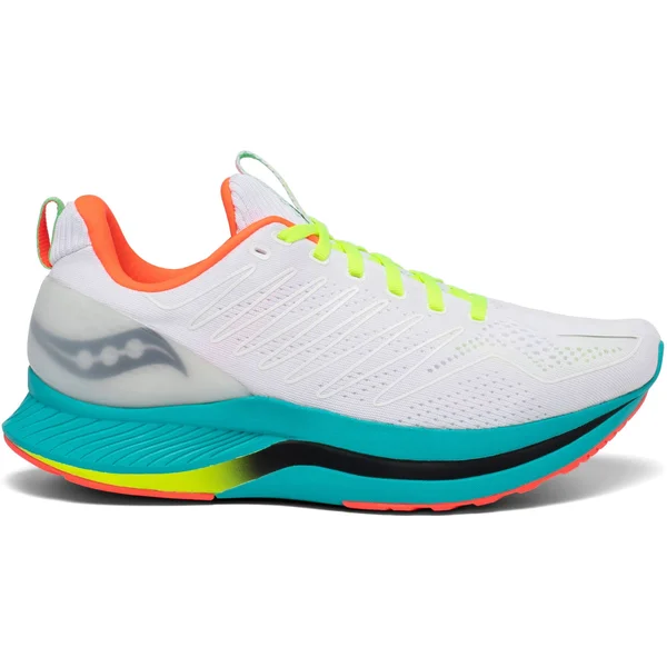 Saucony Men's Endorphin Shift - White Mutant - 12.5 - D