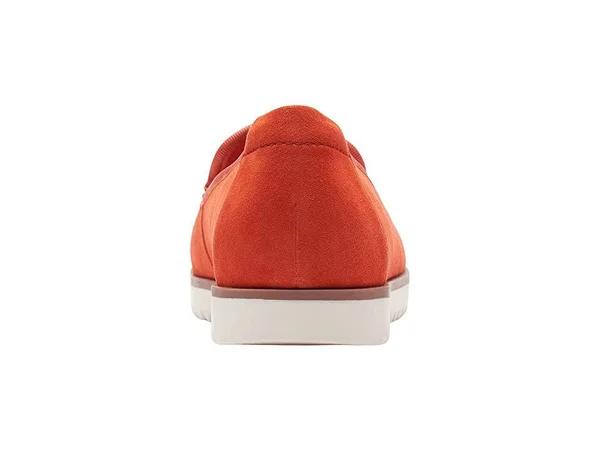 Clarks Serena Brynn Women's Shoes Bright Orange Suede : 7.5 B - Medium