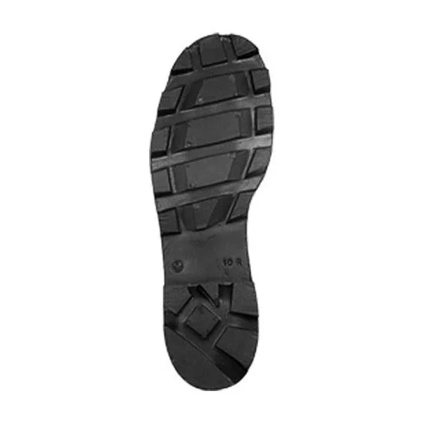 McRae Footwear Men's 10 Combat Boot with Panama Outsole 6189 - Black
