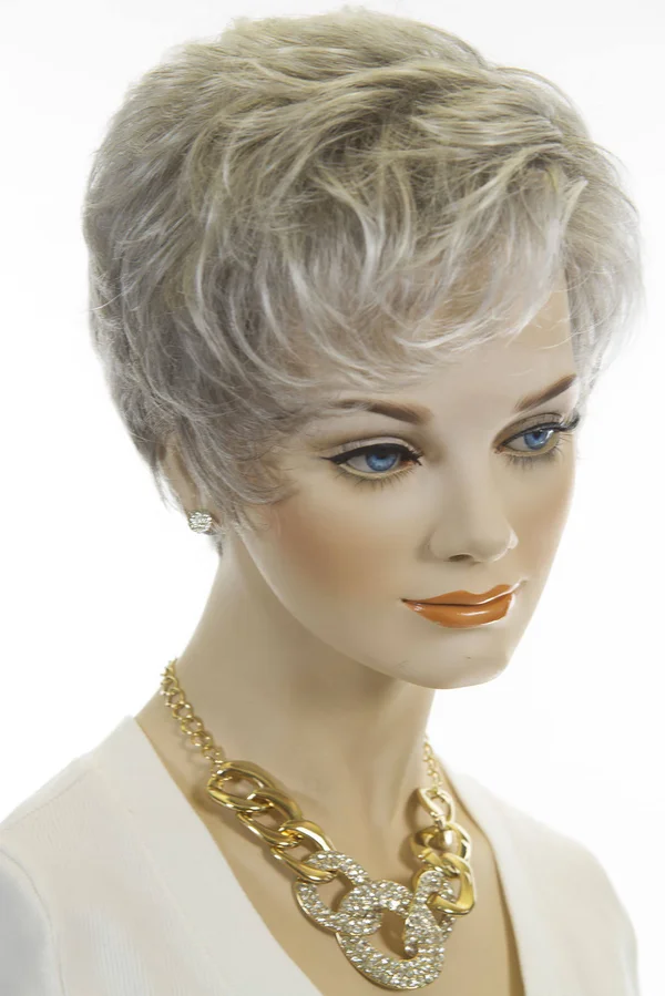 Medium Light Weight Jon Renau Bree Wavy Blonde Brunette Red Grey Wigs - Chestnut Brown Dark Auburn Fro...