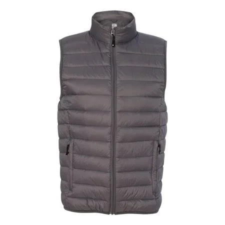 New - MMf - Weatherproof - 32 Degrees Packable Down Vest - Men's, Size: Medium, Gray