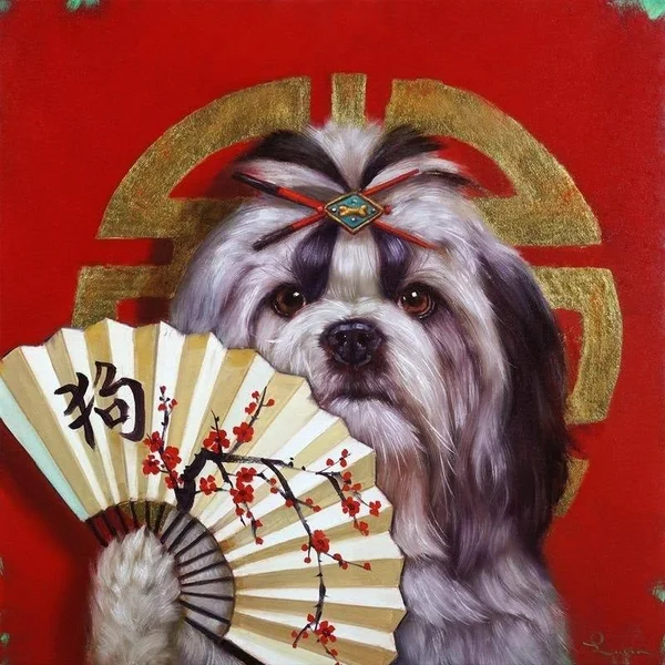 Easy Art Prints Lucia Heffernan's 'Eternal Companion' Premium Canvas Art (36 x 36)