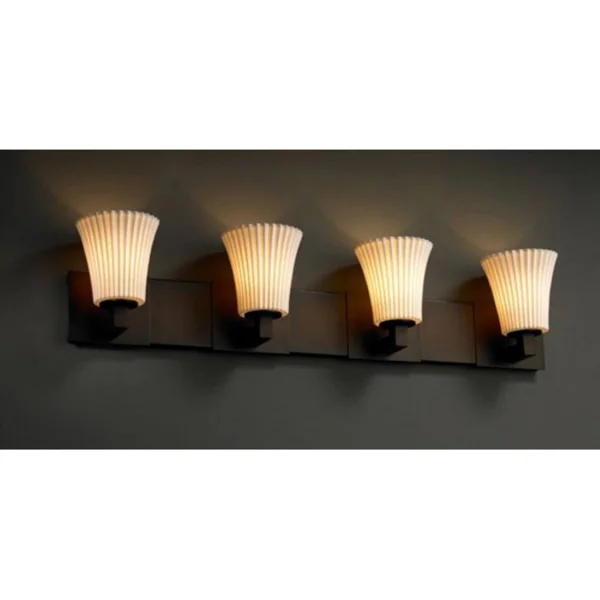 Justice Design-POR-8924-20-PLET-DBRZ-Limoges - Modular 4-Light Bath