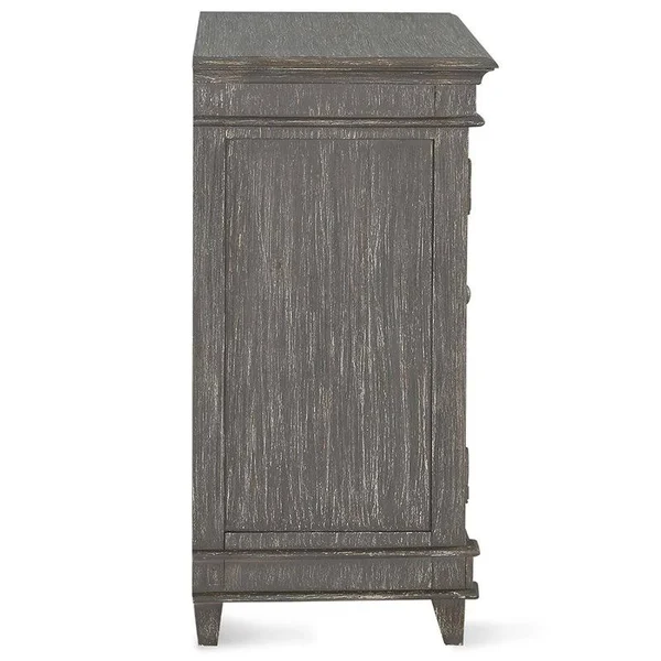Dorel Living Margaret Accent Cabinet in Antique Gray - DA8273
