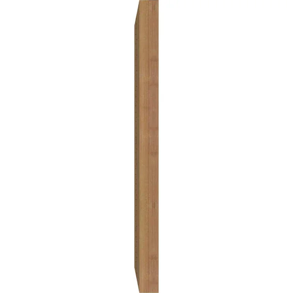21 1/2x22W x 23x22H TimberCraft Four 5 3/8x22 Boards Framed Board-n-Batten Shutters - Rough Sawn Western Red Cedar (Per Pair)