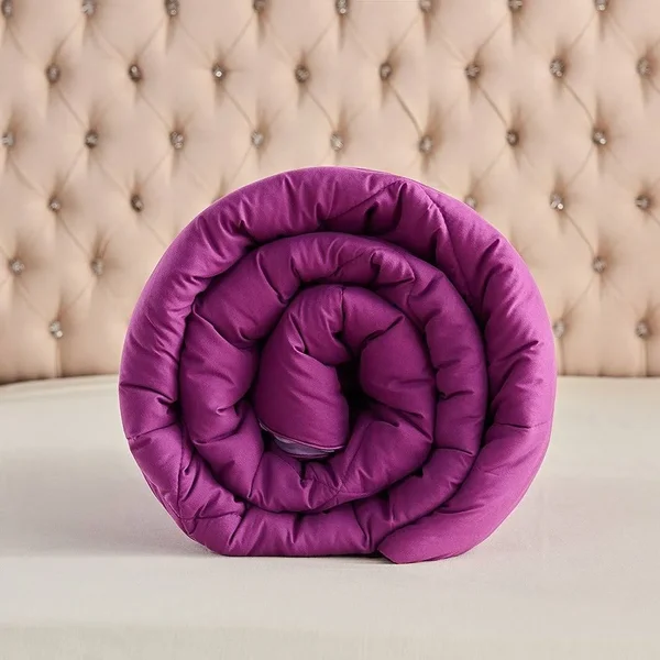 Luxury All-Season Down Alternative Reversible Comforter - Olive - Queen