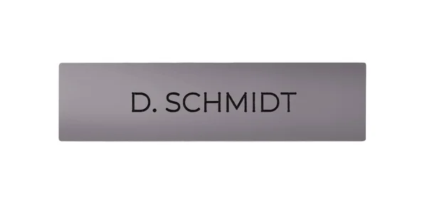 Nameplate for One Call Button of A DoorBird D21x Video Door Station - Individual Engraving, Self-Adhesive