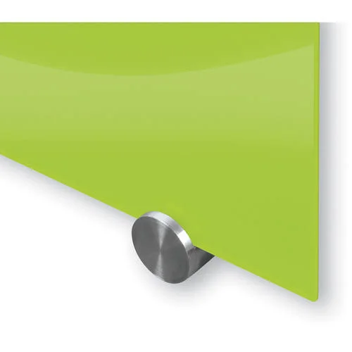 Best-Rite Visionary Colors Magnetic Glass Dry Erase Whiteboard 35.43x22 x 47.24x22 Green (83844-Green)