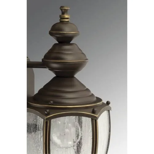 Progress Lighting P5986-09 Roman Coach Outdoor Wall Light, Brushed Nickel