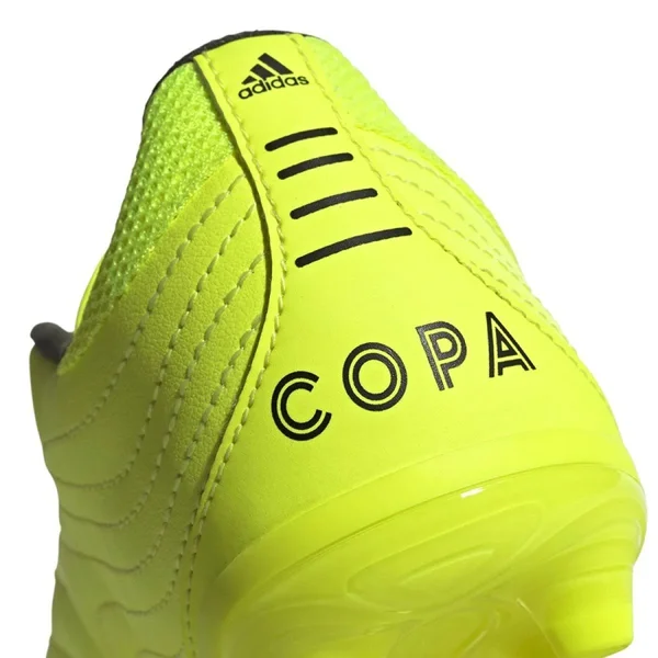 Adidas Performance Copa 19.3 Firm Ground Boots - Solar Yellow - Mens Football Boots