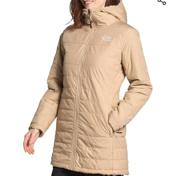 The North Face Mossbud Insulated Reversible Parka - Hawthorne Khaki, Women's, Medium