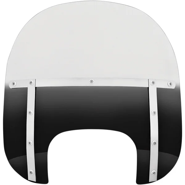 Memphis Shades Black 15 in. Memphis Fats Windshield - MEM6101