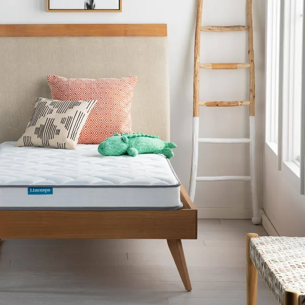 Linenspa Explorer 6 inch Innerspring Mattress - California King, White