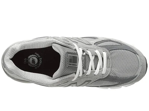 New Balance 990v4 Made in US Women's Made in USA Shoes - Grey (Size 6)