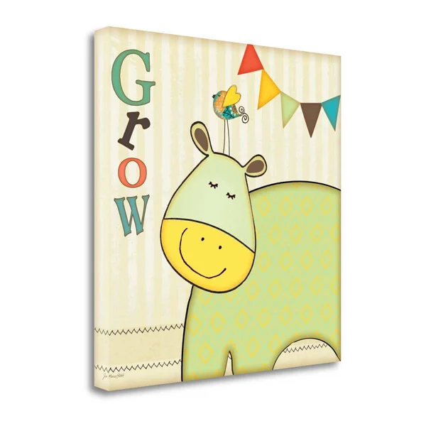 Grow by Jo Moulton Fine Art Giclee Print on Gallery Wrap Canvas Re