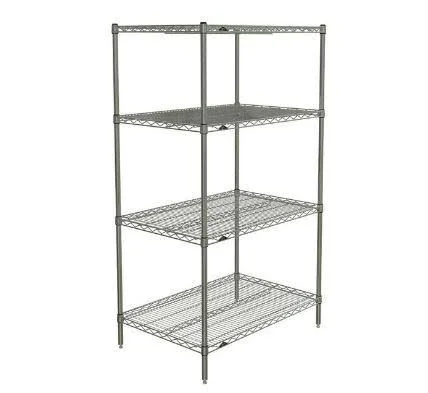 Metro N476BR Super Erecta 4-Tier Starter Unit, Brite, 21x22 x 72x22 x 63x22
