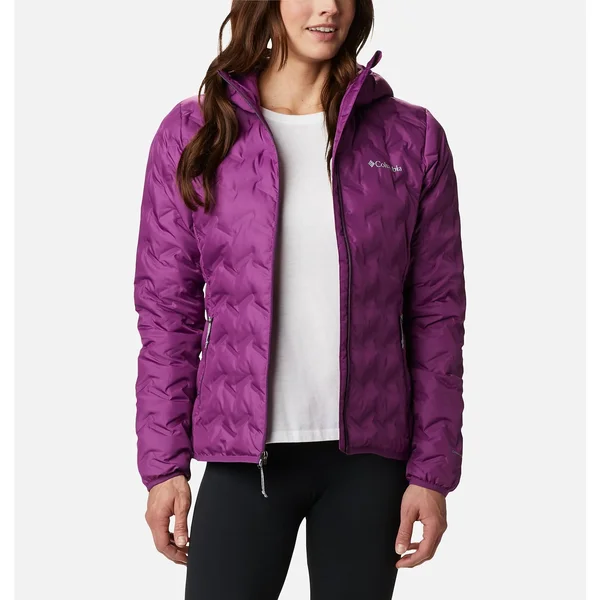 Columbia Delta Ridge Down Hooded Jacket Women's M, Nocturnal