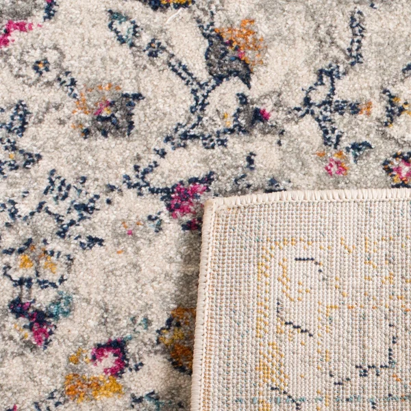 Safavieh Evoke Rug Collection EVK288A - Ivory - Grey - 8& x 10&