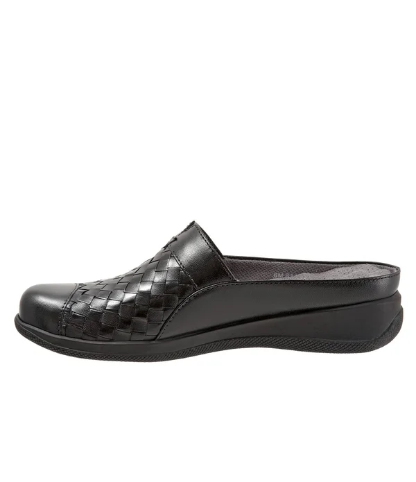 Softwalk Women's San Marcos Woven, Size: 7.5, Black
