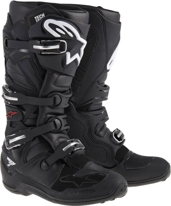 Boots Alpinestars Tech 7 White - Red, Burgundy