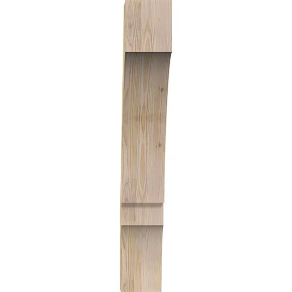 Ekena Millwork 6x22W x 28x22D x 40x22H Balboa Rough Sawn Brace, Douglas Fir