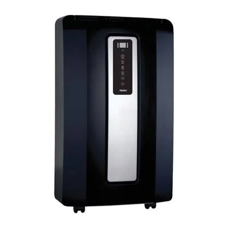 Haier 14 - 000 BTU Portable Air Conditioner Dehumidifier Fan 14K AC Hpf14xcm-b Refurbished, Black