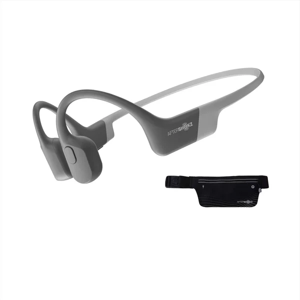 Aftershokz Aeropex - Open-Ear Bluetooth Bone Conduction Sport Headphones - Sweat Resistant Wireless Earphones for Workouts and R