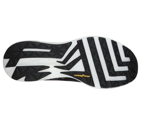 Skechers Men's GOrun Ride 8 Hyper Running Shoe - Black/White