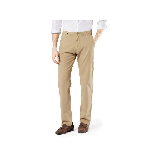 Dockers Men's Slim Fit Smart 360 Flex Ultimate Chino Pants - British Khaki 30x32, Green