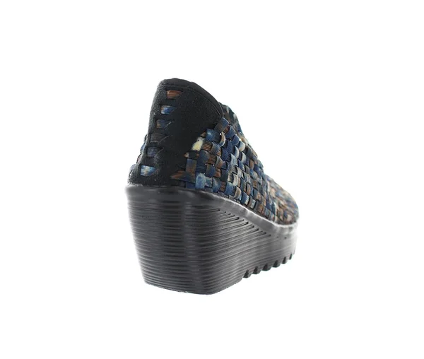 Women's Bernie Mev Lulia, Size: 37, Navy Camo Stretch Nylon