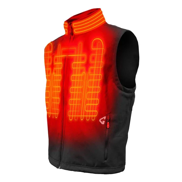 Gerbing Gyde Torrid Softshell Heated Vest for Men, Black - 7V Battery